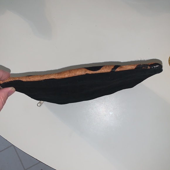 Hair on hide cosmetic bag - Picture 8 of 9